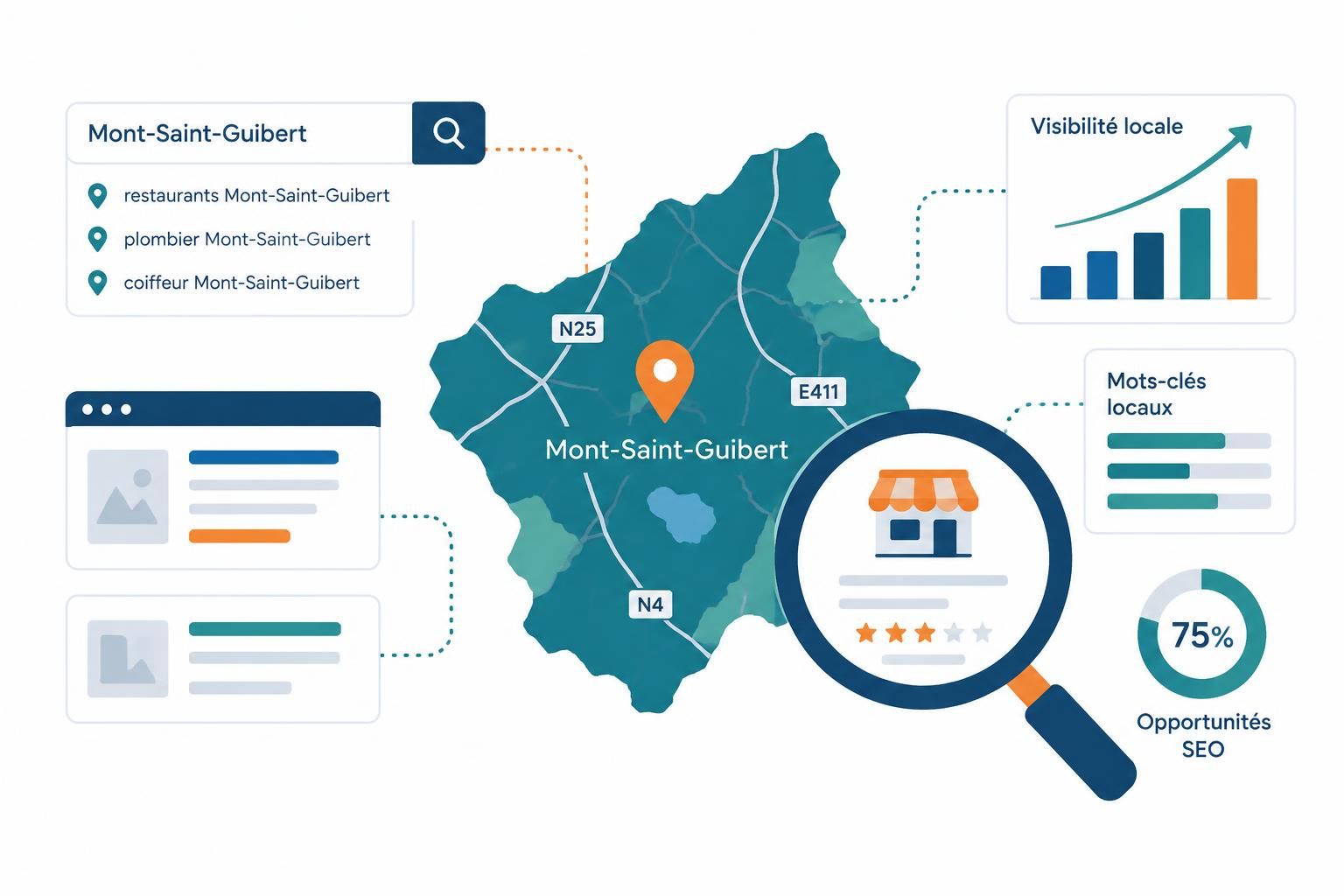 boostez votre visibilité locale à mont-saint-guibert avec un consultant seo expert : stratégie sur mesure, référencement durable et nouveaux clients.
